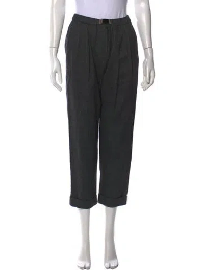 Pre-owned Brunello Cucinelli Wide Leg Pants In Gray