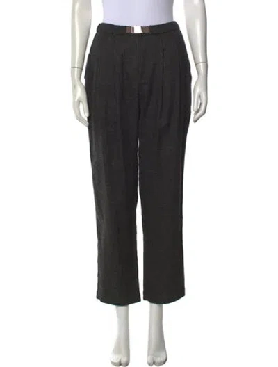 Pre-owned Brunello Cucinelli Wide Leg Pants In Gray