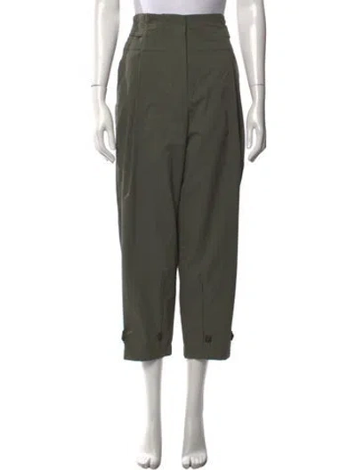 Pre-owned Brunello Cucinelli Wide Leg Pants In Green