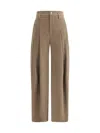 Brunello Cucinelli Wide-leg Pants In Multi