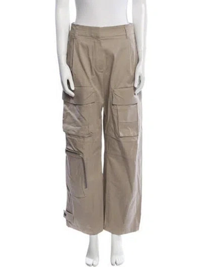 Pre-owned Brunello Cucinelli Wide Leg Pants In Neutral