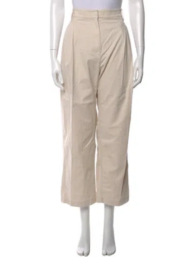 Pre-owned Brunello Cucinelli Wide Leg Pants In Neutral