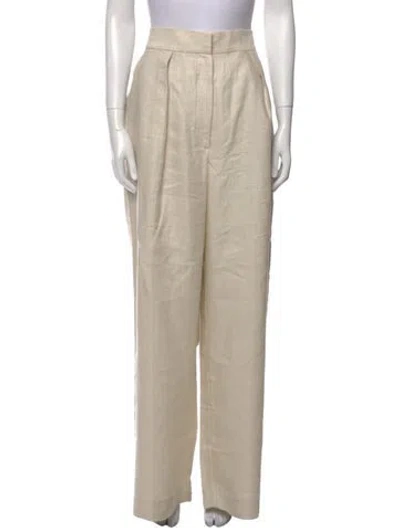 Pre-owned Brunello Cucinelli Wide Leg Pants In Neutral