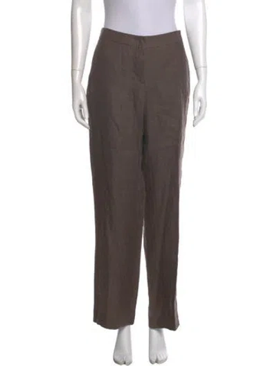 Pre-owned Brunello Cucinelli Wide Leg Pants In Neutral