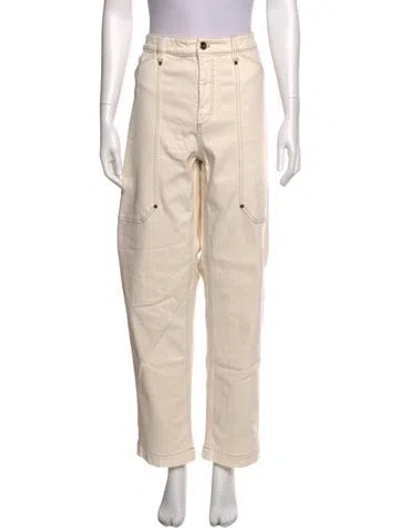 Pre-owned Brunello Cucinelli Wide Leg Pants In Neutral