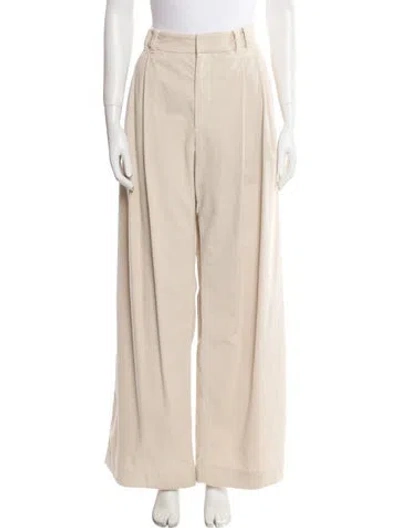 Pre-owned Brunello Cucinelli Wide Leg Pants In Neutral