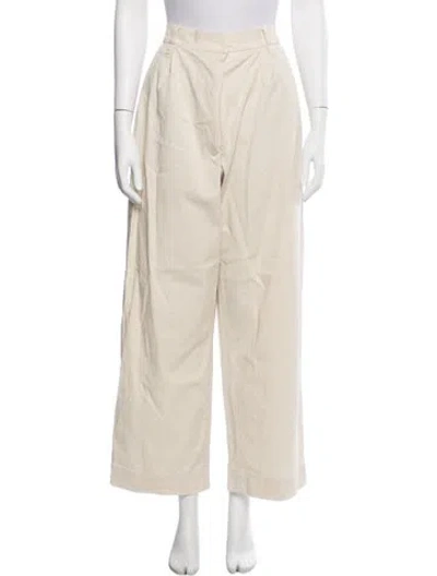 Pre-owned Brunello Cucinelli Wide Leg Pants In Neutral