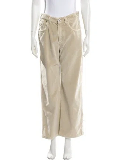 Pre-owned Brunello Cucinelli Wide Leg Pants In Neutral