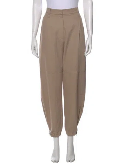 Pre-owned Brunello Cucinelli Wide Leg Pants In Neutral
