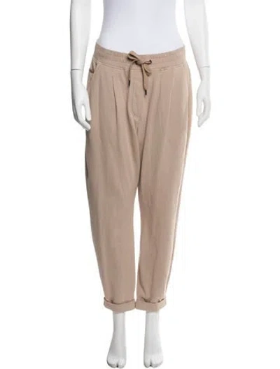 Pre-owned Brunello Cucinelli Wide Leg Pants In Neutral