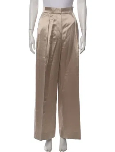 Pre-owned Brunello Cucinelli Wide Leg Pants In Neutral