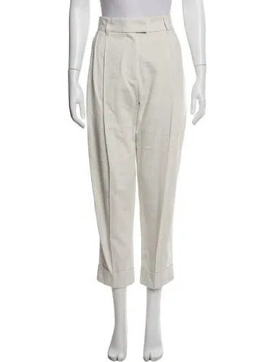 Pre-owned Brunello Cucinelli Wide Leg Pants In Neutral