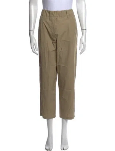 Pre-owned Brunello Cucinelli Wide Leg Pants In Neutral