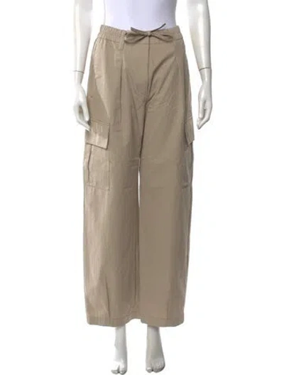 Pre-owned Brunello Cucinelli Wide Leg Pants In Neutral