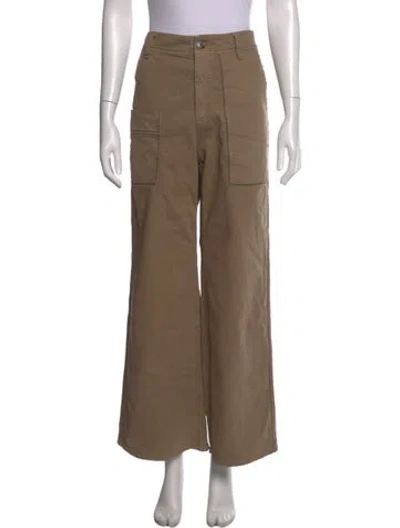 Pre-owned Brunello Cucinelli Wide Leg Pants In Neutral
