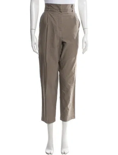 Pre-owned Brunello Cucinelli Wide Leg Pants In Neutral