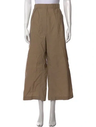 Pre-owned Brunello Cucinelli Wide Leg Pants In Neutral