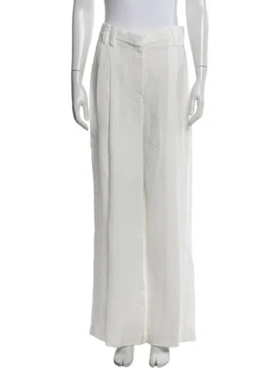 Pre-owned Brunello Cucinelli Wide Leg Pants In Neutrals
