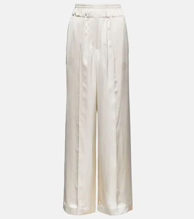 Brunello Cucinelli Weite Hose In Pietra