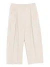 Brunello Cucinelli Wide-leg Pants In Pink