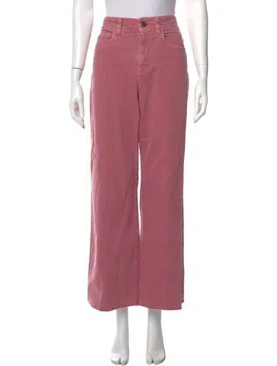 Pre-owned Brunello Cucinelli Wide Leg Pants In Pink