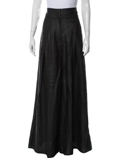 Pre-owned Brunello Cucinelli Wide Leg Pants W/ Tags In Black