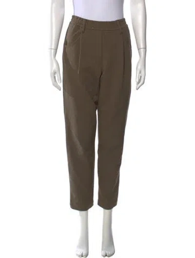 Pre-owned Brunello Cucinelli Wide Leg Pants W/ Tags In Green