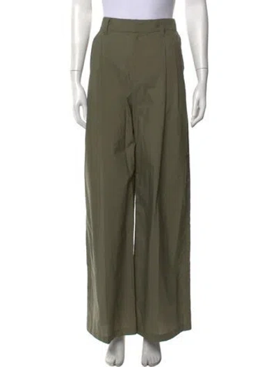 Pre-owned Brunello Cucinelli Wide Leg Pants W/ Tags In Green