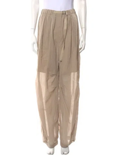 Pre-owned Brunello Cucinelli Wide Leg Pants W/ Tags In Neutral