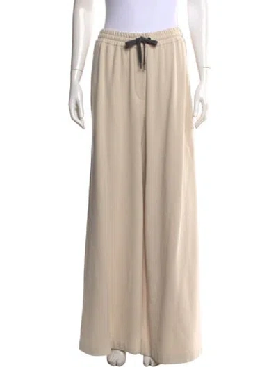 Pre-owned Brunello Cucinelli Wide Leg Pants W/ Tags In Neutral