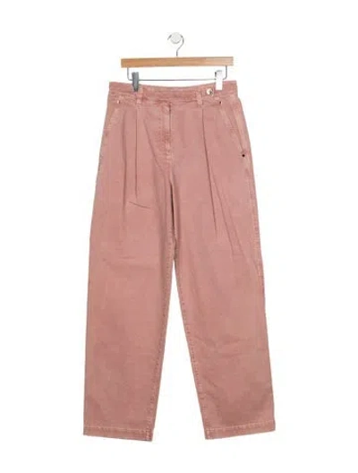 Pre-owned Brunello Cucinelli Wide Leg Pants W/ Tags In Pink