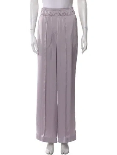 Pre-owned Brunello Cucinelli Wide Leg Pants W/ Tags In Purple