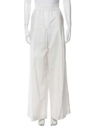 Pre-owned Brunello Cucinelli Wide Leg Pants W/ Tags In White