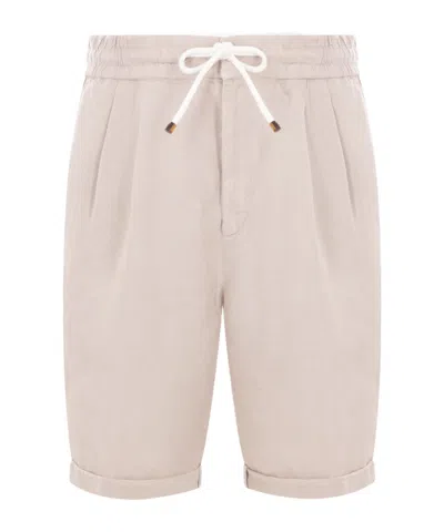 BRUNELLO CUCINELLI BRUNELLO CUCINELLI ELASTICATED KNEE HIGH SHORTS