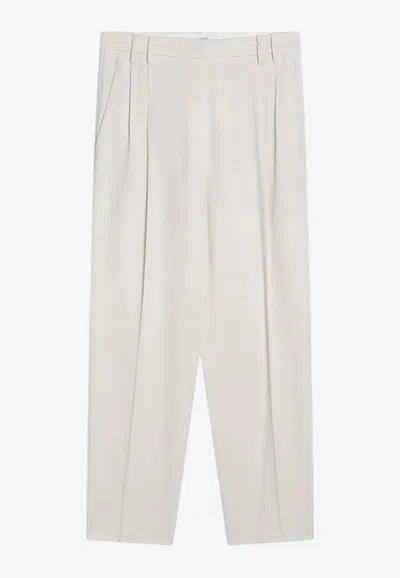 BRUNELLO CUCINELLI WIDE-LEG TAILORED PANTS
