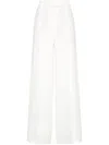 Brunello Cucinelli Twill Pleated Wide-leg Trousers