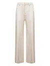 Brunello Cucinelli Monili Detailed Straight Leg Trousers