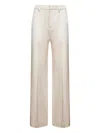Brunello Cucinelli Wide-leg Trousers With Back Patch Pockets