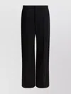 Brunello Cucinelli Wide-leg Trousers Back Pockets In Black