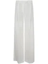 Brunello Cucinelli Wide Leg Trousers In White