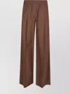 Brunello Cucinelli Wide-leg Trousers With Box Pleat Detail