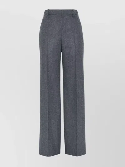 BRUNELLO CUCINELLI WIDE-LEG TROUSERS WITH FRONT PLEATS AND POCKETS