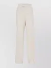 Brunello Cucinelli Wide-leg Trousers With Pockets And Pleats In Neutral