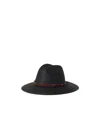 Brunello Cucinelli Jewel-piece Hat In Black