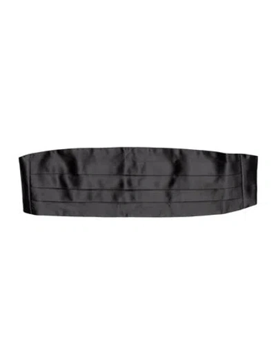 Pre-owned Brunello Cucinelli Wide Silk Waist Belt In Multi