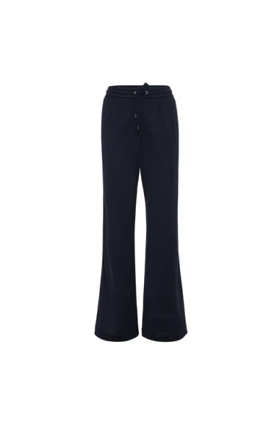 Brunello Cucinelli Wide Trousers In Black
