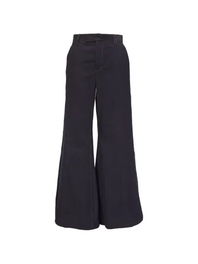 Brunello Cucinelli Wide-leg Jeans In Blue