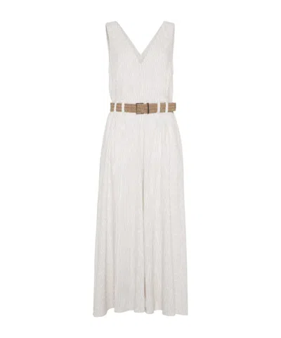 BRUNELLO CUCINELLI BRUNELLO CUCINELLI BELTED MAXI DRESS