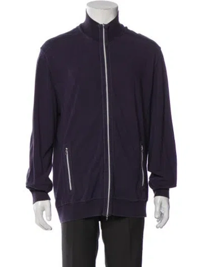 Pre-owned Brunello Cucinelli Windbreaker In Blue