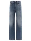 Brunello Cucinelli High-rise Baggy Jeans With Shiny Detail